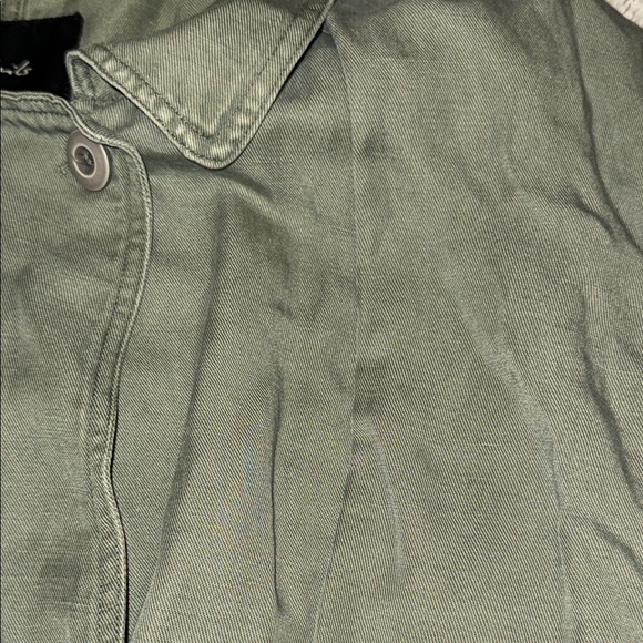 Rails Barclay Linen Blend Button Front Utility Jacket Medium - Picture 6 of 13